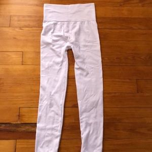 White leggings